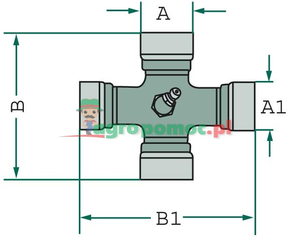 Walterscheid Wide-angle cross journal | 122320, 36.06.130 | zdjęcie nr 2