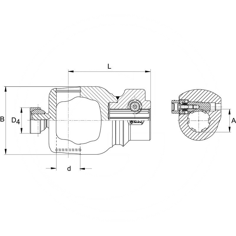 Walterscheid Yoke | 134657, 1134657, 36.18.332M | zdjęcie nr 2