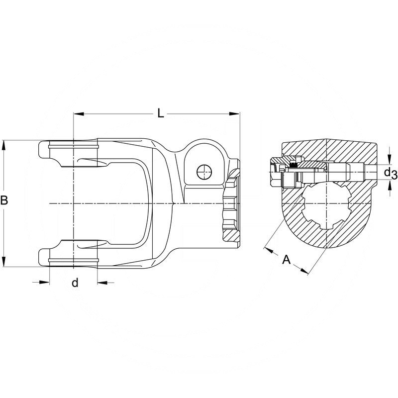 Walterscheid Yoke | 195022, 1195022, 35.18.32+ | zdjęcie nr 2