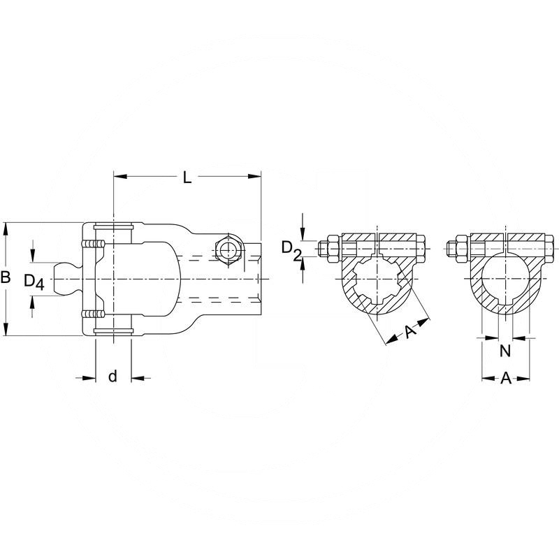 Walterscheid Yoke | 363942, 1363942, 35.18.16+ | zdjęcie nr 2