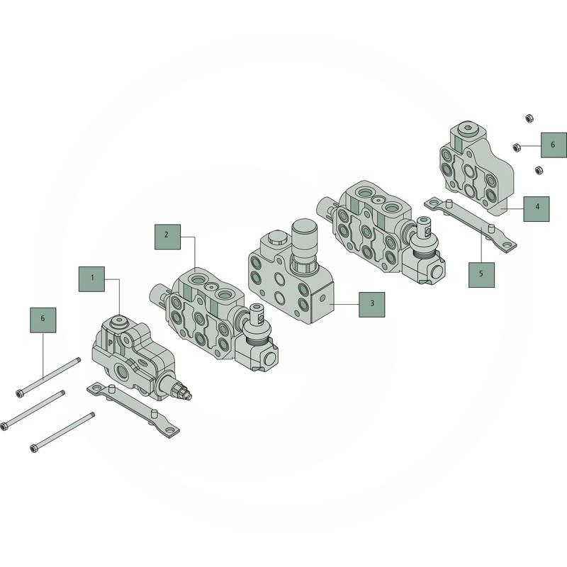 Walvoil Carry-over plug X-SD-6-O-RE(G1/4) | 4TAP413210 | zdjęcie nr 2