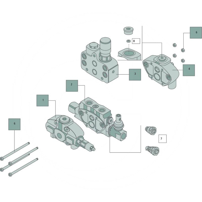 Walvoil End plug X-SDS-180-O-SV | XTAP526340 | zdjęcie nr 2