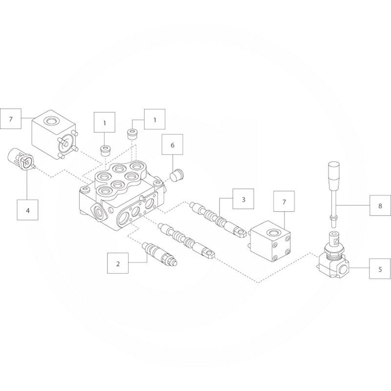 Walvoil Solenoid 12 Volt SD5X-SD-5-E-S1S312 | 4SOL412012 | zdjęcie nr 2
