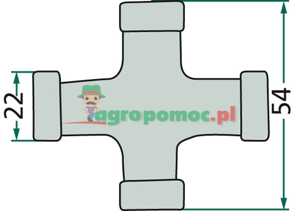 Weasler Cross fitting | 4120B | zdjęcie nr 2