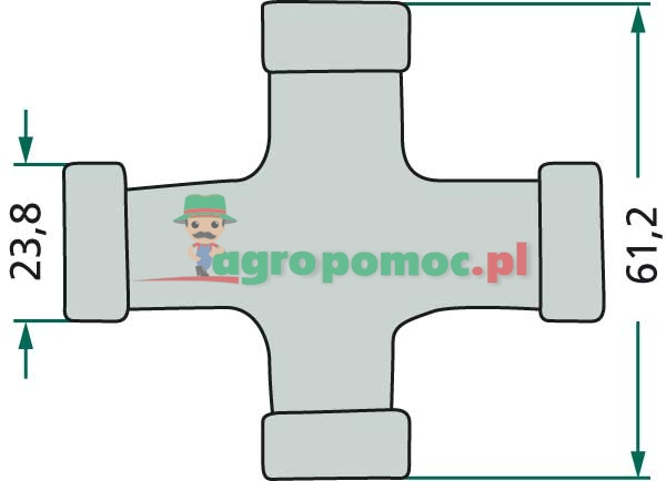 Weasler Cross fitting | 4120C | zdjęcie nr 2