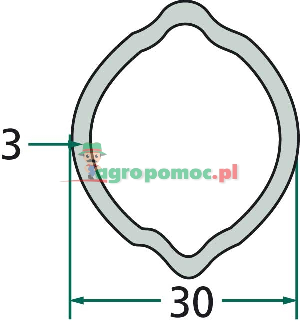 Weasler Profile pipe 3 m | zdjęcie nr 2