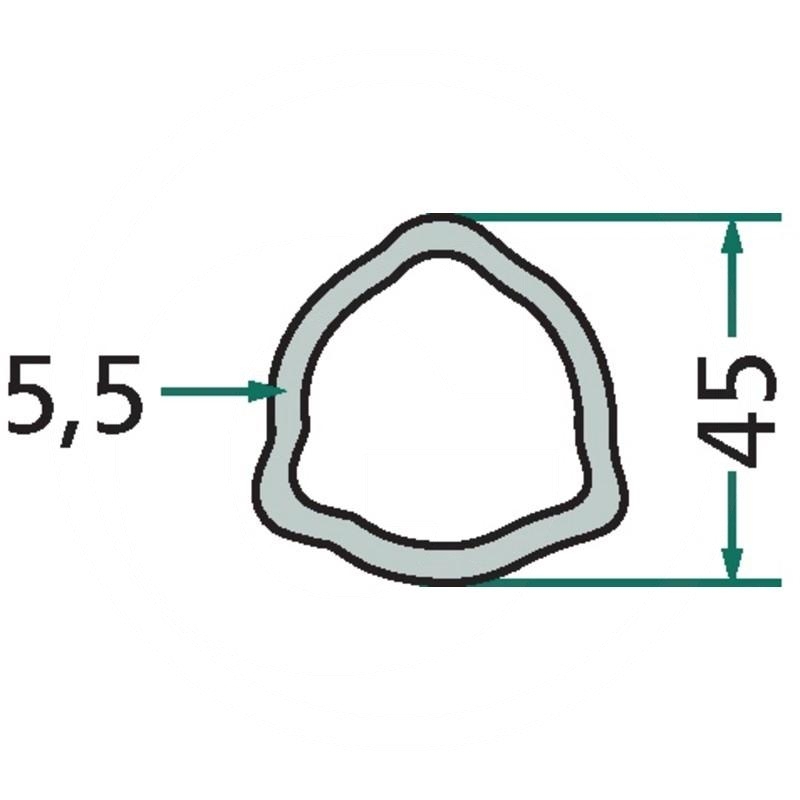 Weasler Profile pipe 3 m | zdjęcie nr 1