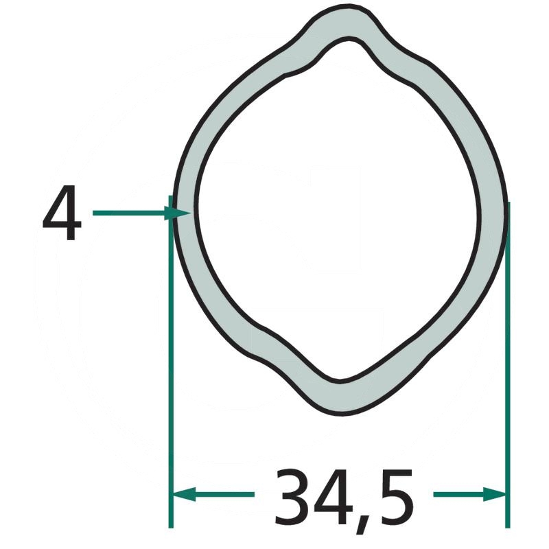 Weasler Profile tube 1 m | zdjęcie nr 1