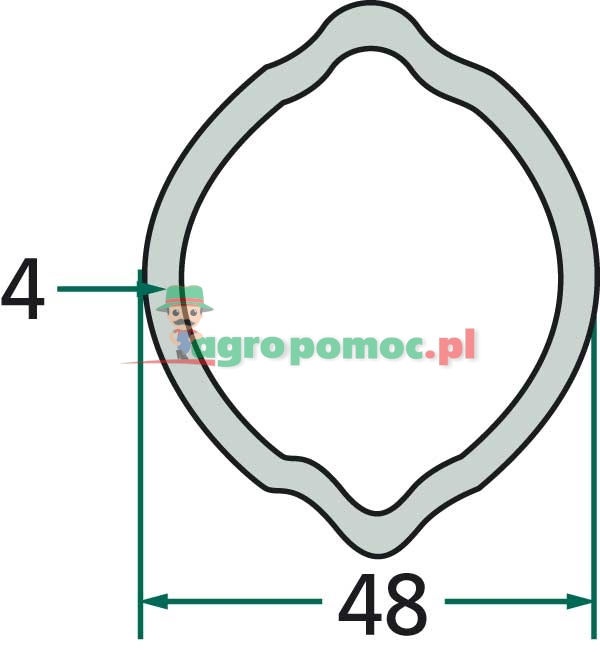 Weasler Profile tube 1 m | zdjęcie nr 1