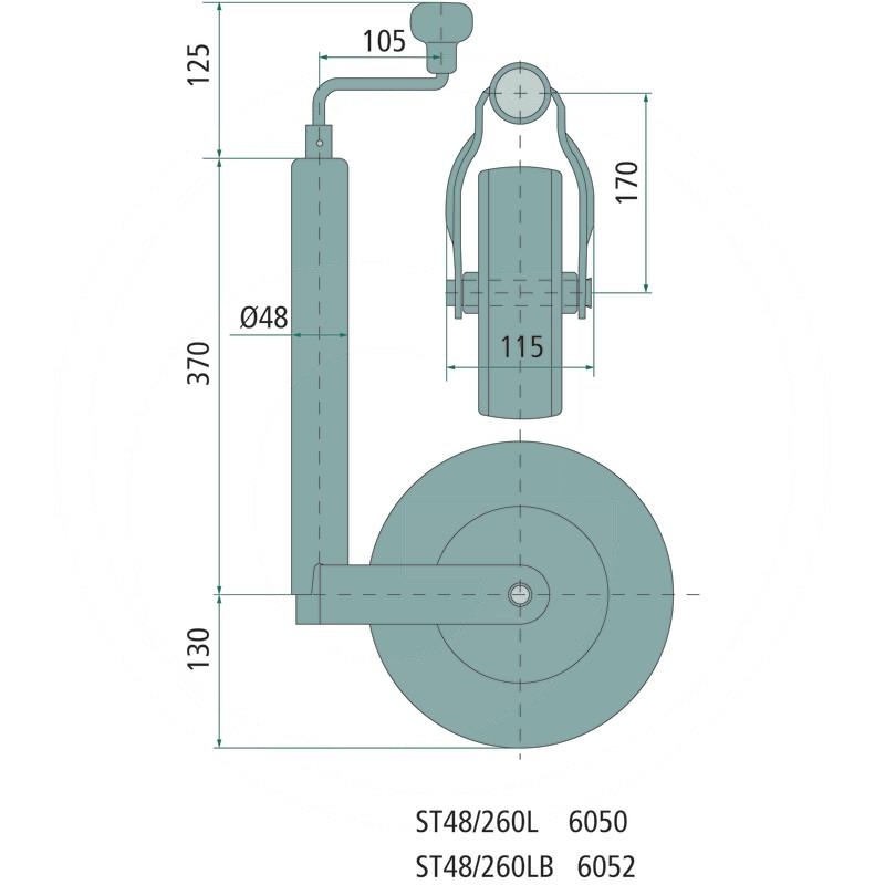Winterhoff Jockey wheel | zdjęcie nr 2