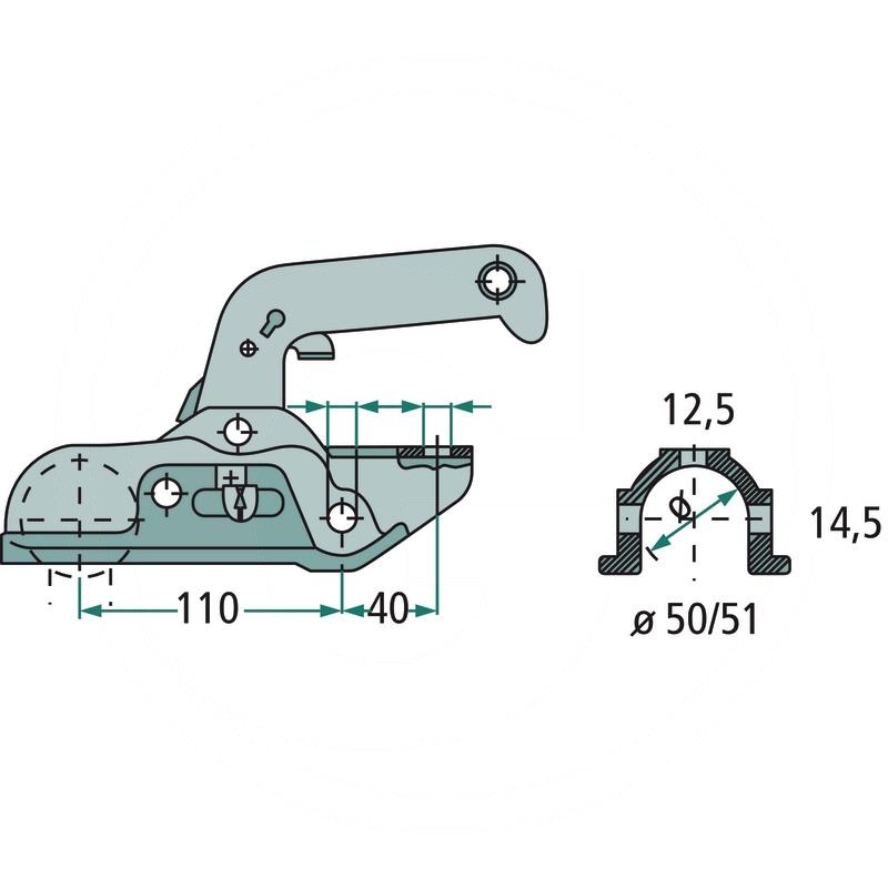 Winterhoff Tow ball hitch | zdjęcie nr 2