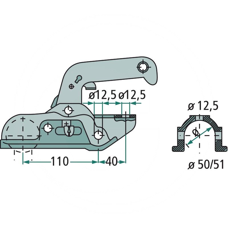 Winterhoff Tow ball hitch | zdjęcie nr 2