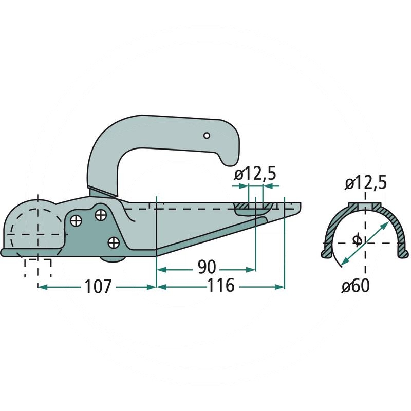 Winterhoff Tow ball hitch | zdjęcie nr 2