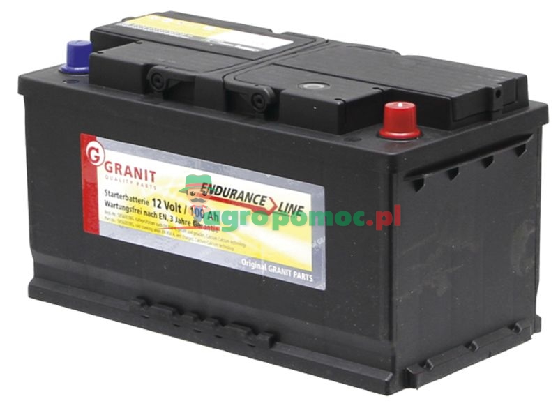 Riskant gelei Klokje Battery 12V 100Ah (58560038) - Spare parts for agricultural machinery and  tractors.
