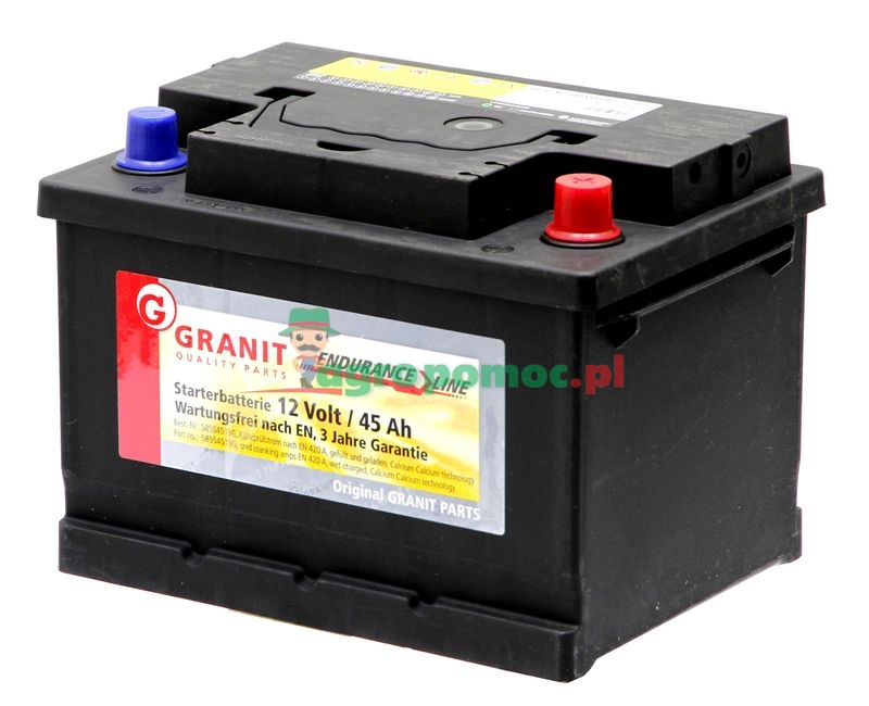 Battery 12V 45Ah filled | 54045, 54533 | zdjęcie nr 1