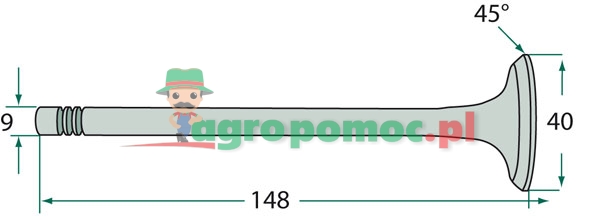Exhaust valve | 0.039.1421.0 | zdjęcie nr 1