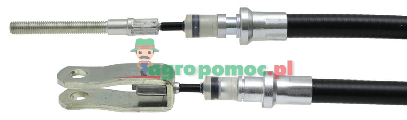 Hand brake cable | 87531704, 82016962, 82027282, 82006029 | zdjęcie nr 1