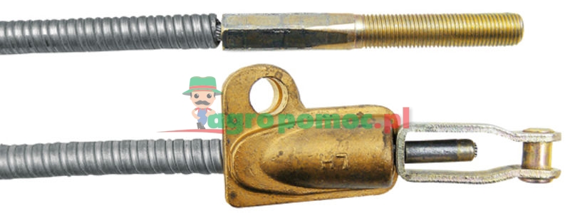 Handbrake cable | 81717355 | zdjęcie nr 1