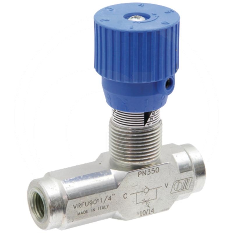 Needle throttle non-return valve | DRV-K-12 | zdjęcie nr 1