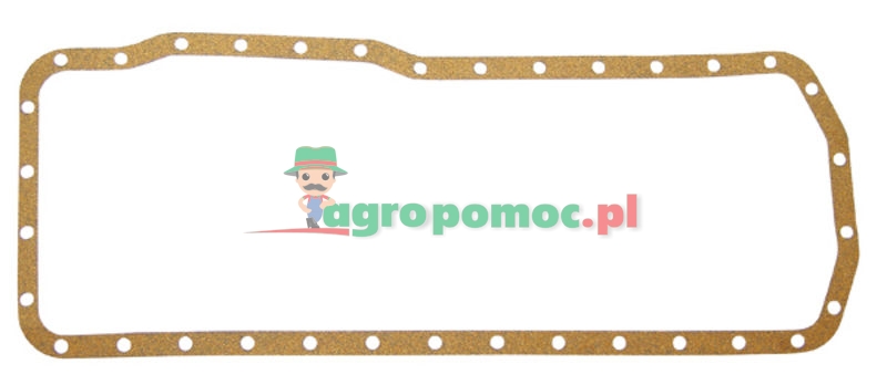Oil sump gasket | 81876942, F1NN6710AA | zdjęcie nr 1