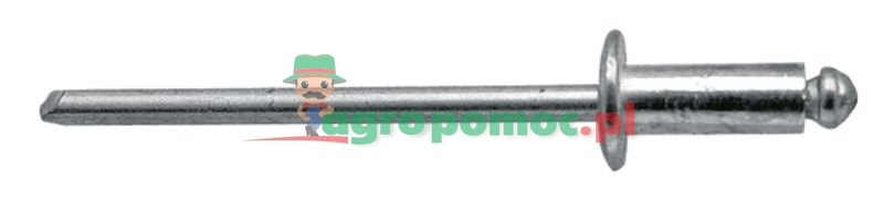 Pack of 500 Flat head rivets 4x10 | zdjęcie nr 1