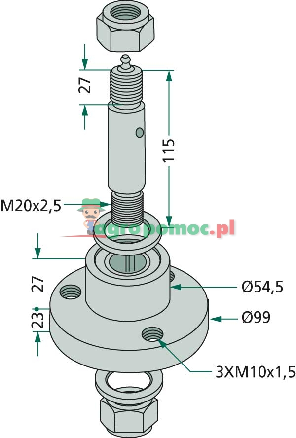 Plain bearing | 31-0094 | zdjęcie nr 1