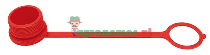 Protective cap male thread KL BG5 red | zdjęcie nr 1