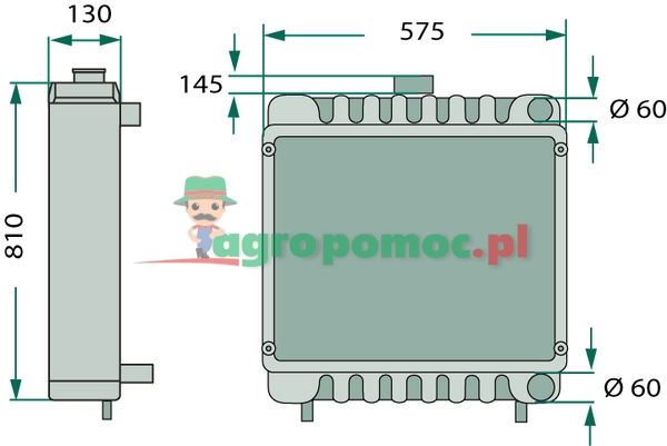 Radiator | AL176362, AL171543, AL164432, AL168727 | zdjęcie nr 1