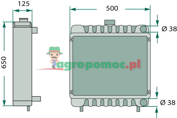 Radiator | 0.014.0031.410 | zdjęcie nr 1