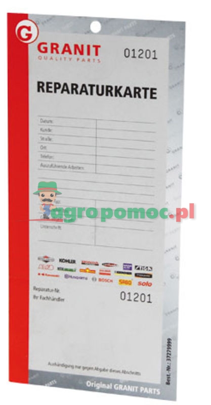 Repair card | zdjęcie nr 1