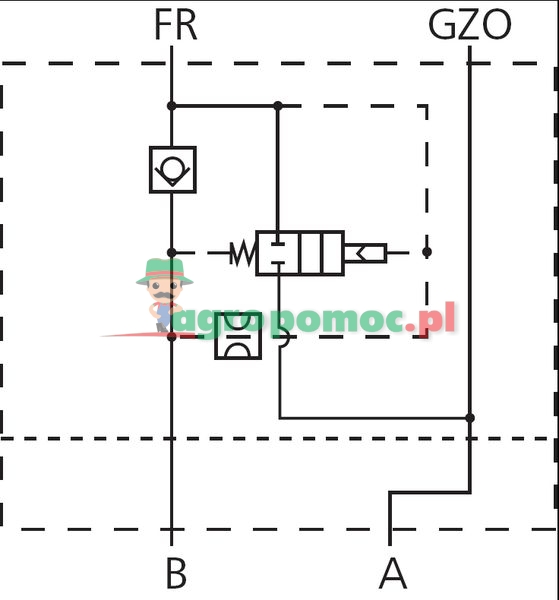 Rut marking valve GMVS-12L (M18x1,5) | GMVS-12L (M18x1,5) | zdjęcie nr 1