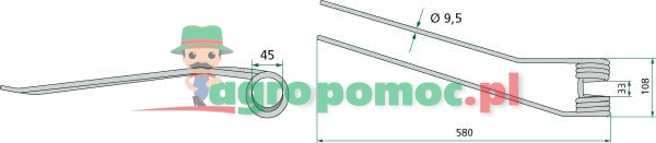 Swather tine | zdjęcie nr 1