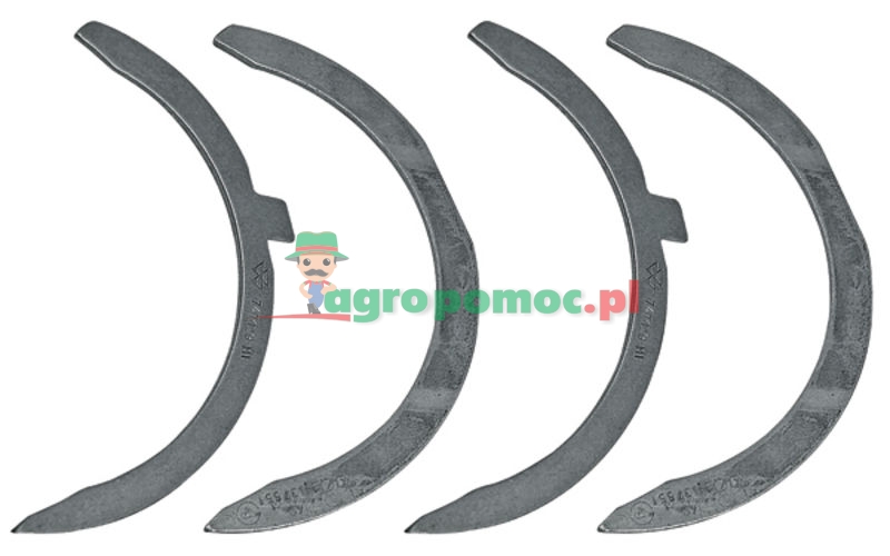 Thrust washer set | 2x 747129M1, (31137561, 31137321), 2x 747128M1, (31137551, 31137311) | zdjęcie nr 1