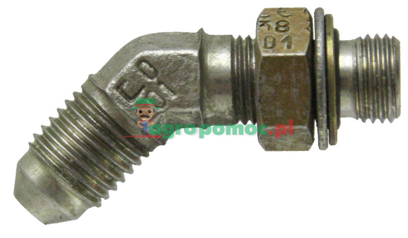 WAE 7/16 M-JIC x M12 M-MET 45° | zdjęcie nr 1