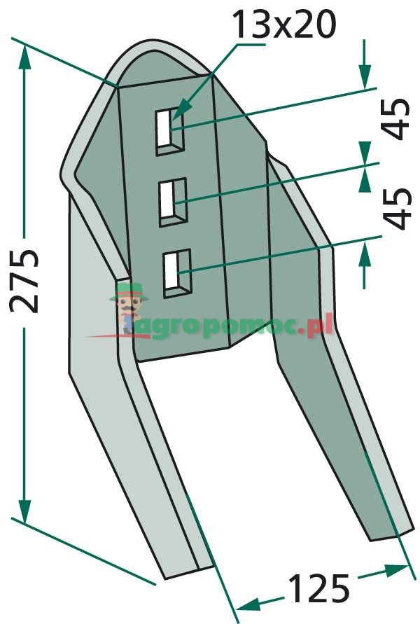 Wearing plate | 421370-1 | zdjęcie nr 1