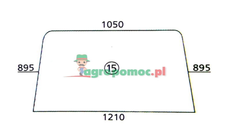 Windscreen | 3233045R2 | zdjęcie nr 1
