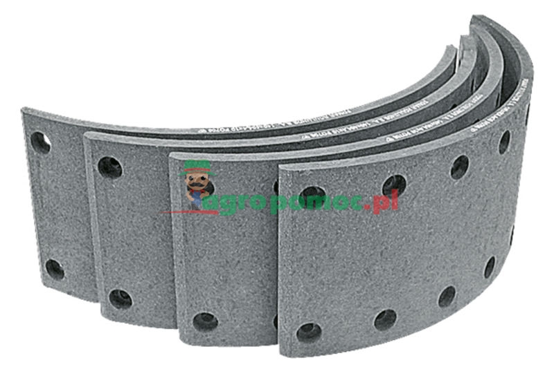 Arvin Meritor Brake lining set | BLKQ+R | zdjęcie nr 1