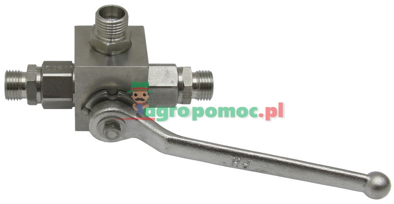 Ball valve BKH-3L V2a L 12 (M18 x1, 5) | zdjęcie nr 1