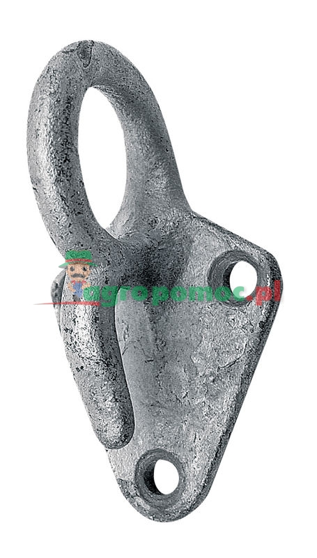 Blister Tarpaulin Hooks Galvanised 50x41mm, with Eyelet Ø18mm Top | zdjęcie nr 1