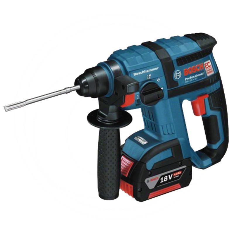 Bosch Cordless hammer drill GBH 18 V-EC (4 Ah) Professional | zdjęcie nr 1