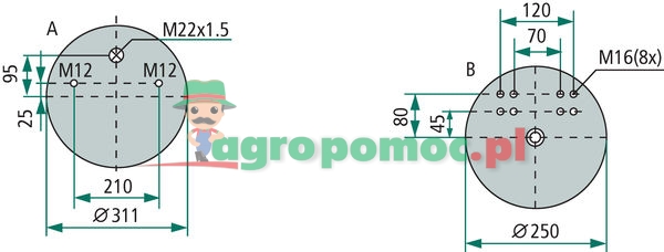 BPW Air spring bellows | zdjęcie nr 1