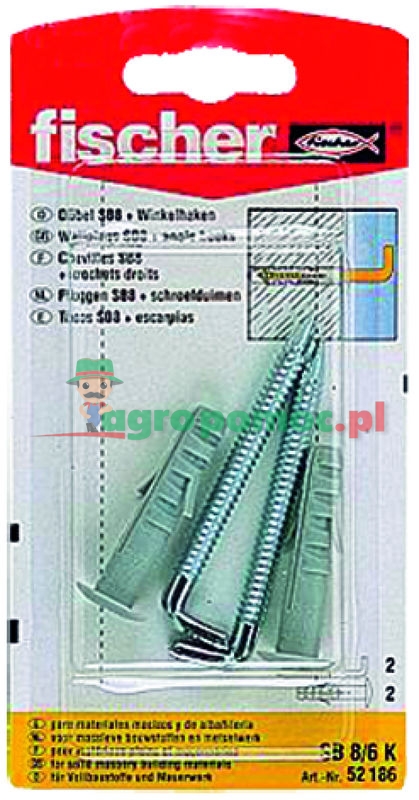 Fischer Plug SX with round and angled hooks | zdjęcie nr 1