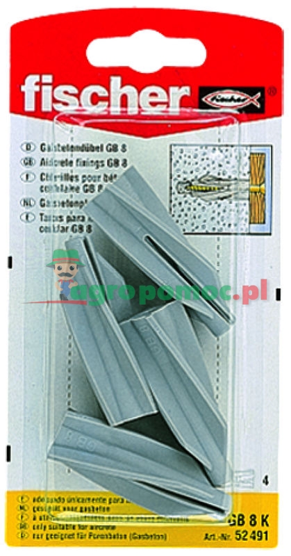 Fischer Porous concrete plug (self-sevice pack) | zdjęcie nr 1