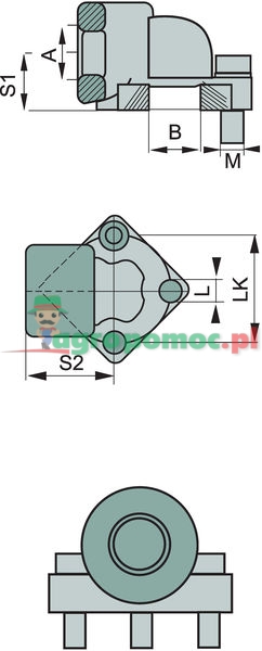 Flanged threaded fitting | zdjęcie nr 1