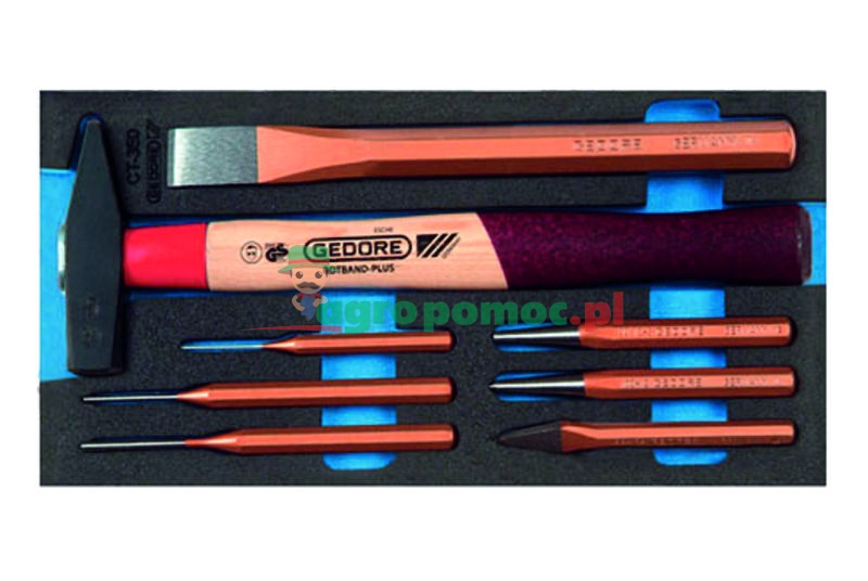 GEDORE Chisel assortment | 1500 CT1-350 | zdjęcie nr 1