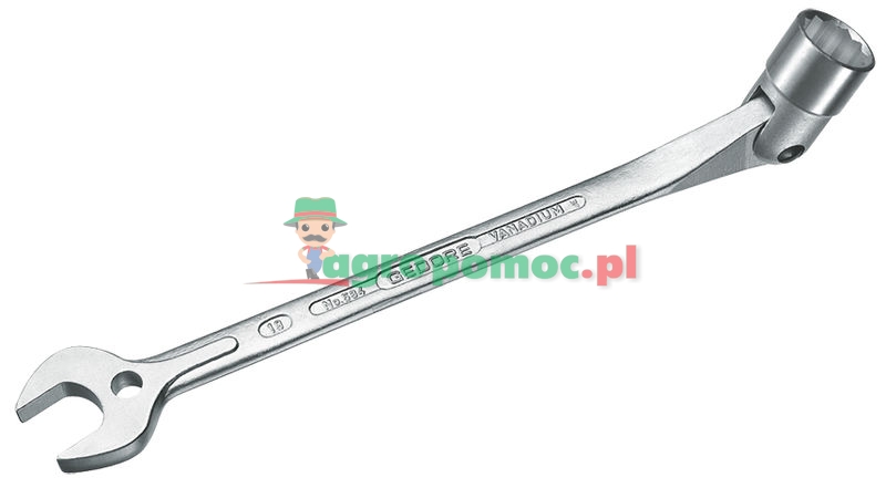 GEDORE Combination swivel head spanner | 534 17 | zdjęcie nr 1