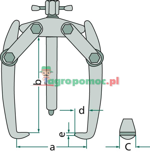 GEDORE Puller | 1.15/3 | zdjęcie nr 1