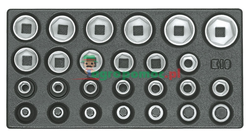 GEDORE Socket spanner inserts 1/2" | 1500 ES-19 | zdjęcie nr 1