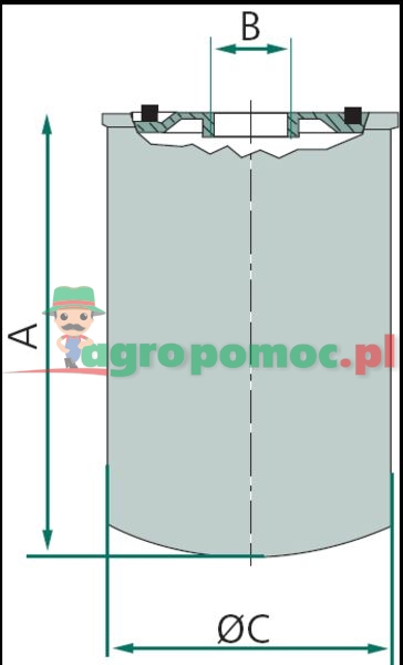 IKRON Spin-on element HE20.135 P010 | 20.135 | zdjęcie nr 1