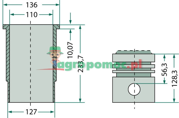 KS Piston set complete | zdjęcie nr 1